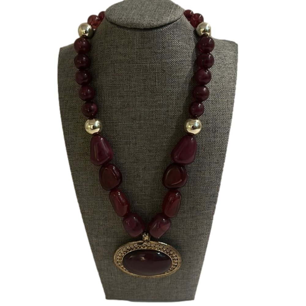 Purple Necklace Pre owned
